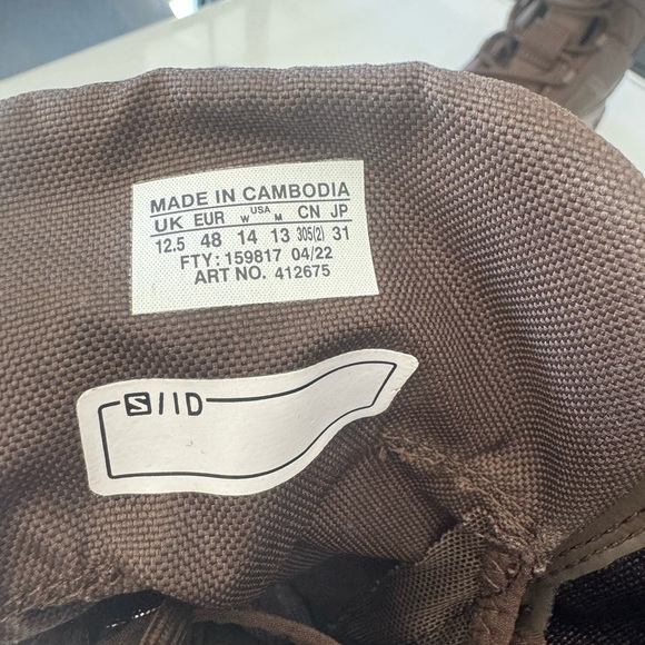 Salomon XA Forces Jungle Tactical Boots (Color: Earth Brown) Size 13. - Picture 3 of 5